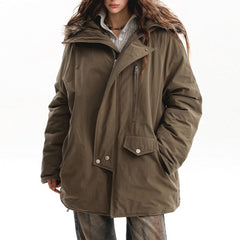 Bad Reputation Fur Trim Parka