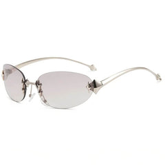 Digital Stardust Oval Sunglasses