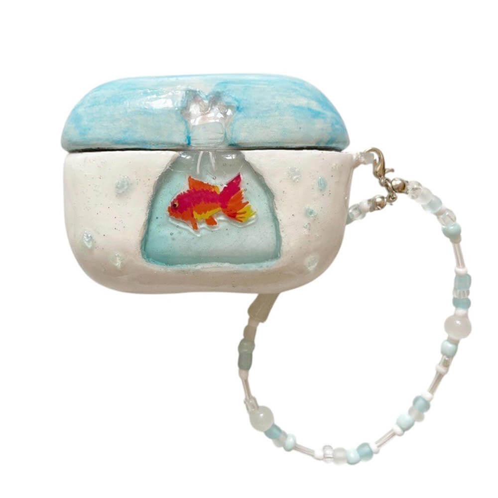 Goldfish Aesthetic AirPods Case