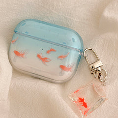 Goldfish Aesthetic AirPods Case