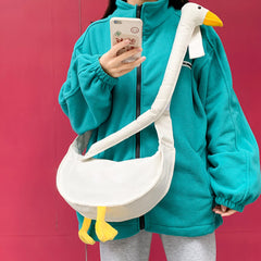 Goose Shaped Crossbody Bag