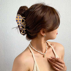 Greek Aesthetic Octopus Hair Claw