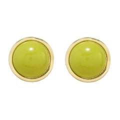 Forbidden Garden Glossy Stud Earrings