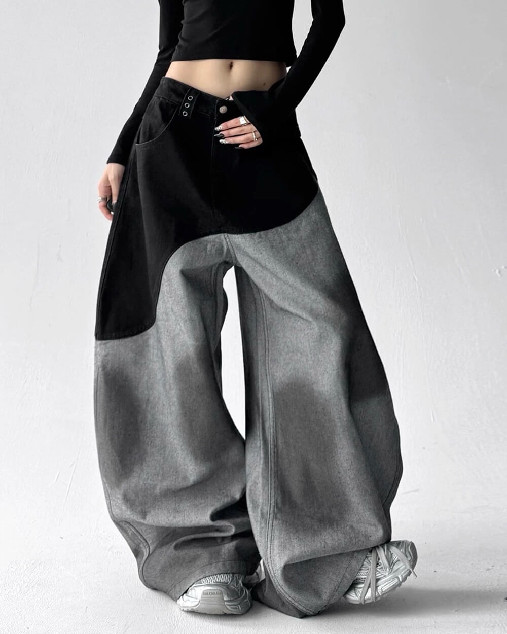 Distorted Mood Wide Leg Jeans