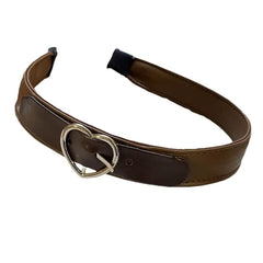 Heart Buckle Headband