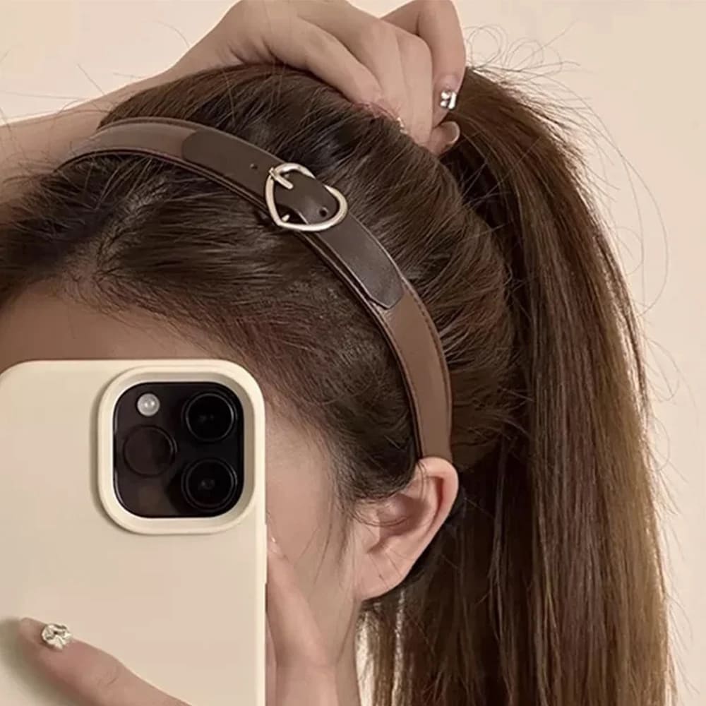 Heart Buckle Headband