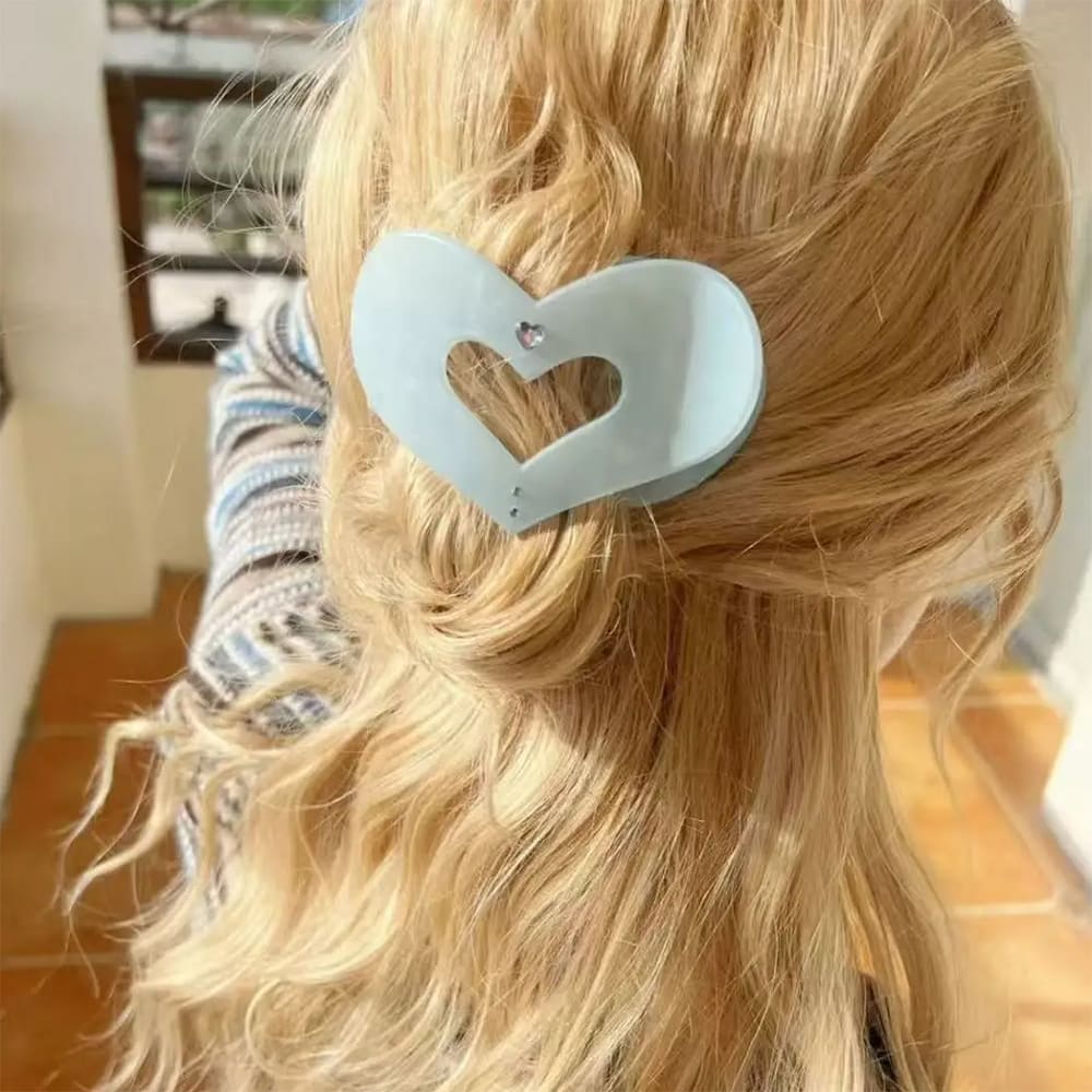 Secret Crush Heart Hair Claw