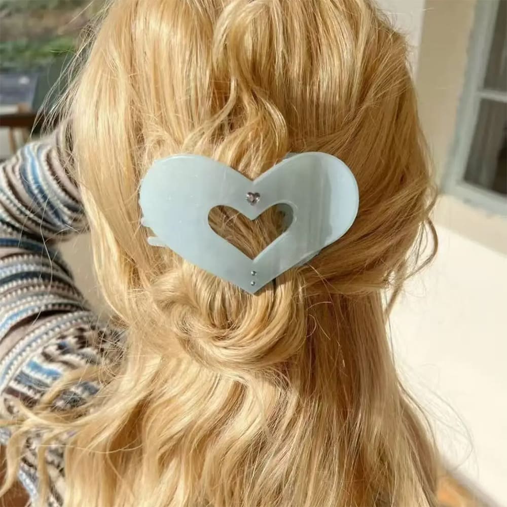 Secret Crush Heart Hair Claw