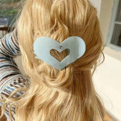 Secret Crush Heart Hair Claw