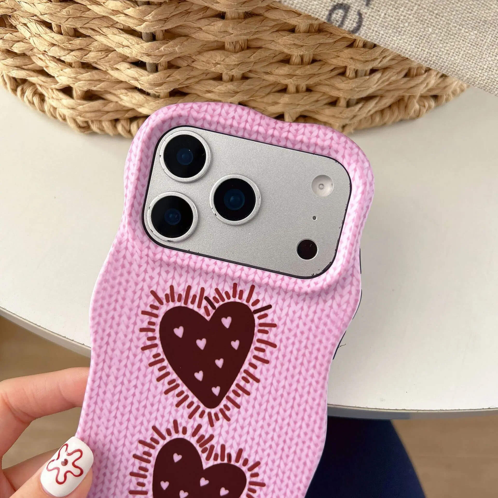 Cupid's Knit Crush iPhone Case