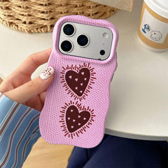 Cupid's Knit Crush iPhone Case