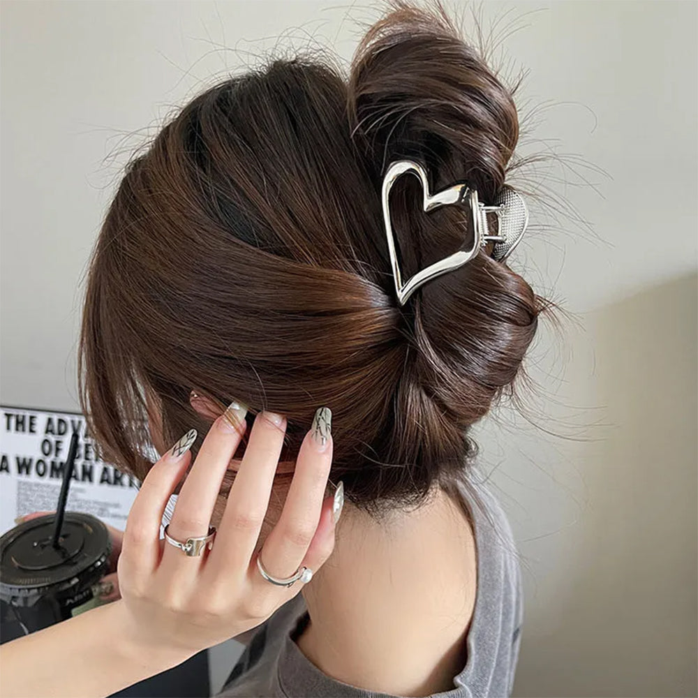 Heart Shaped Hair Claw