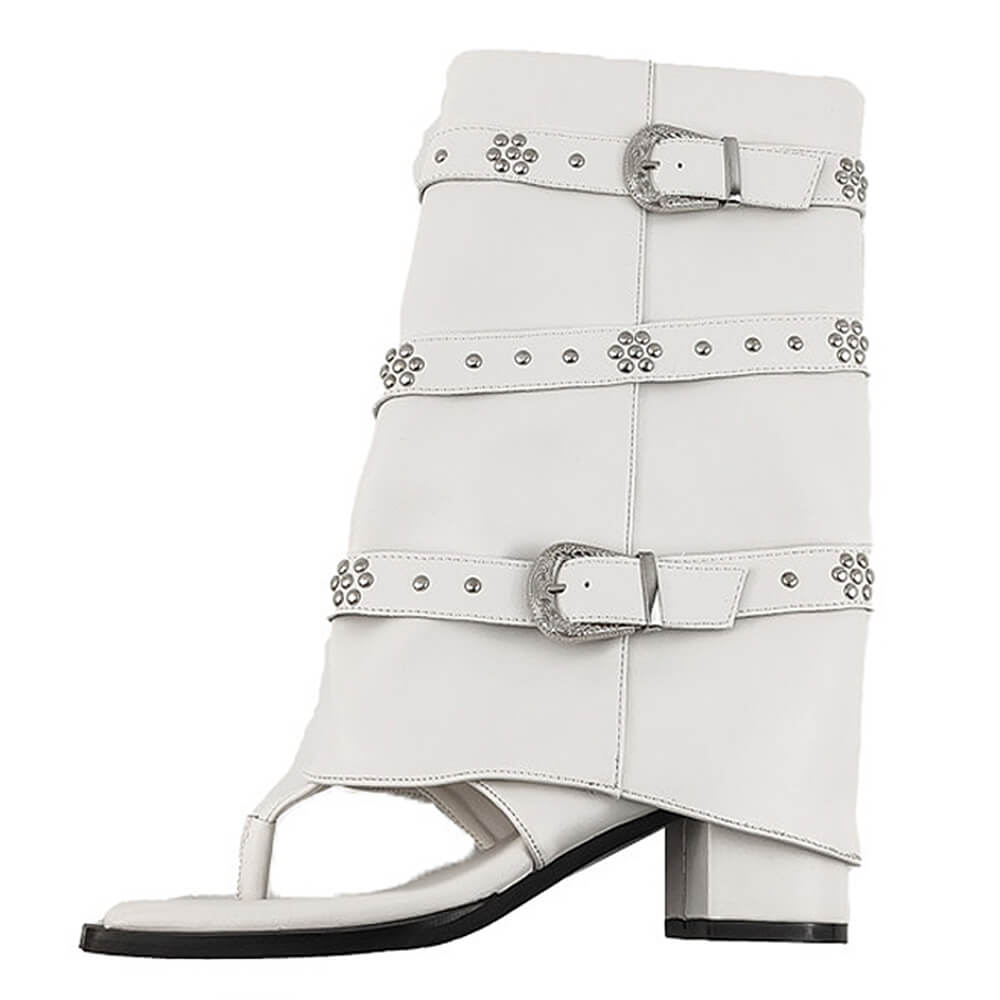 Pretty Please Heeled Sandal Boots