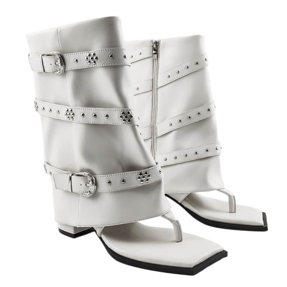 Pretty Please Heeled Sandal Boots