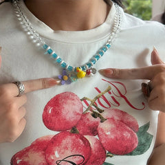 Indie Kid Beaded Necklace
