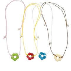 Indie Kid Flower Cord Necklace
