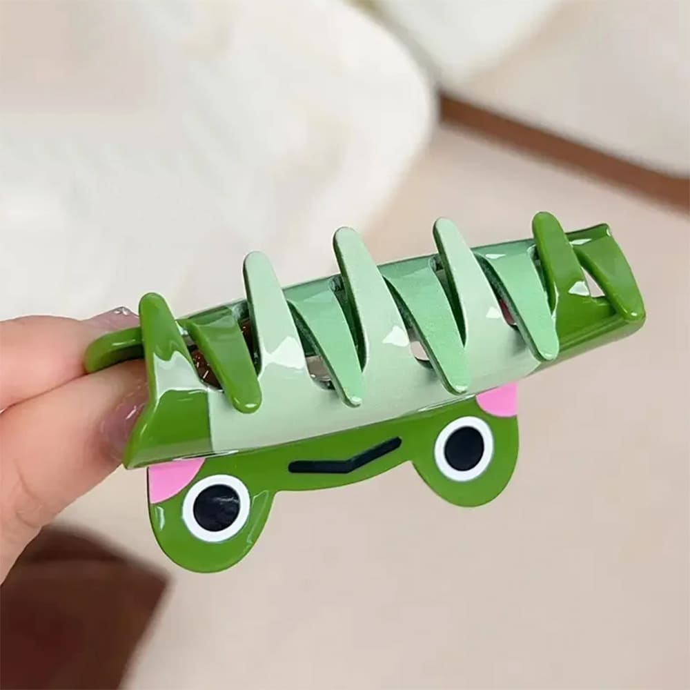 Indie Frog Hair Claw Clip