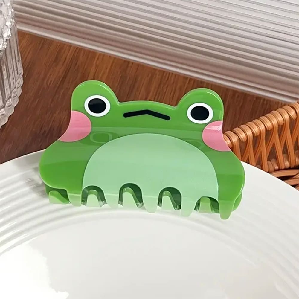 Indie Frog Hair Claw Clip
