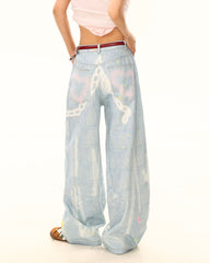 Indie Kid Mushroom Print Jeans