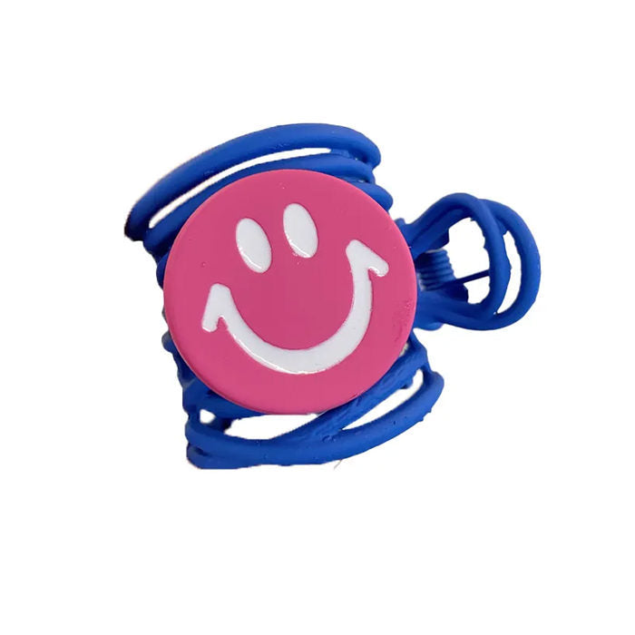 Indie Smiley Face Hair Claw