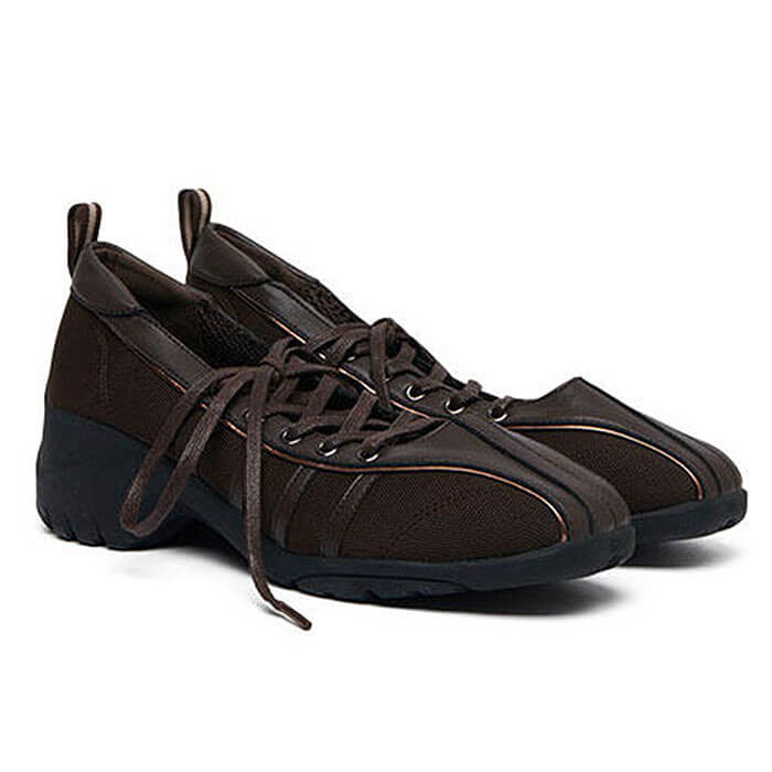 Model Behavior Lace Up Ballet Heeled Sneakers