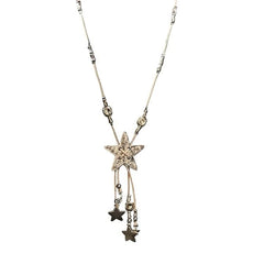 Long Star Charm Necklace