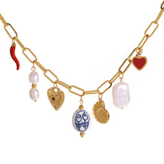 Love Token Charm Necklace