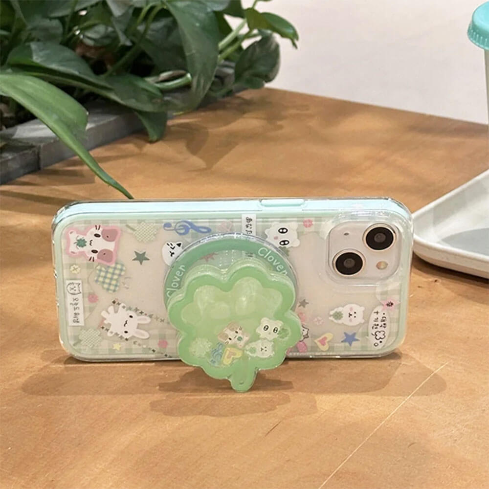 Lucky Jelly Clover Phone Holder