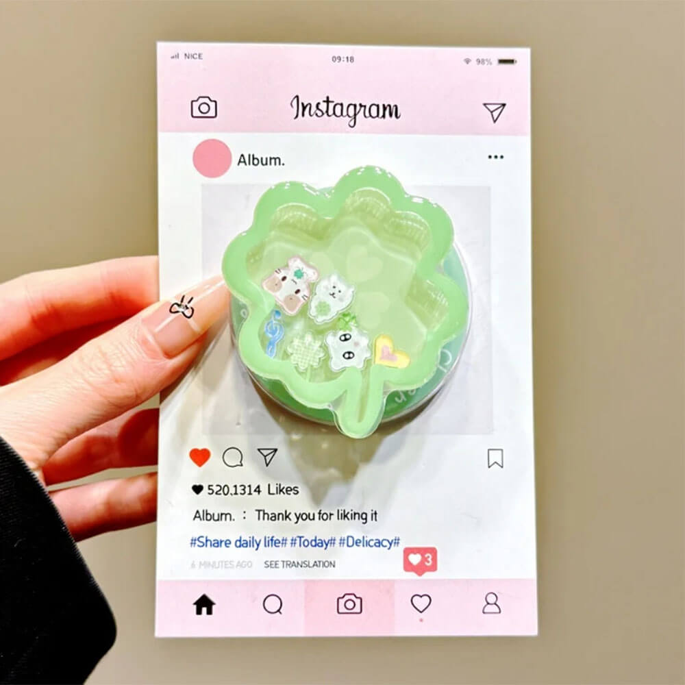 Lucky Jelly Clover Phone Holder