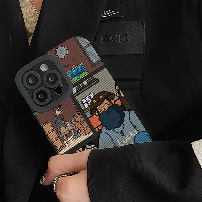 Lucky Man IPhone Case