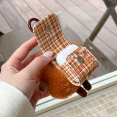 Maple Leaf Fluffy AirPods Case