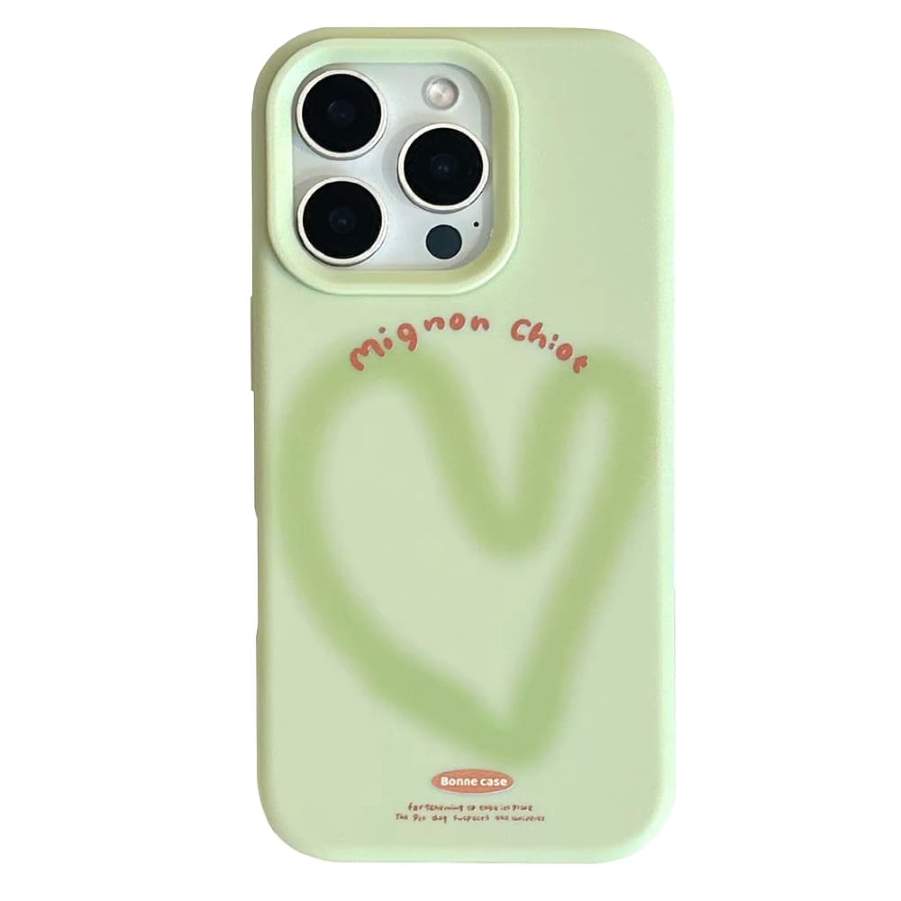 Matcha Mood Aesthetic iPhone Case