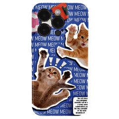 Meow Meow iPhone Case