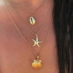Mermaidcore Aesthetic Layered Necklace