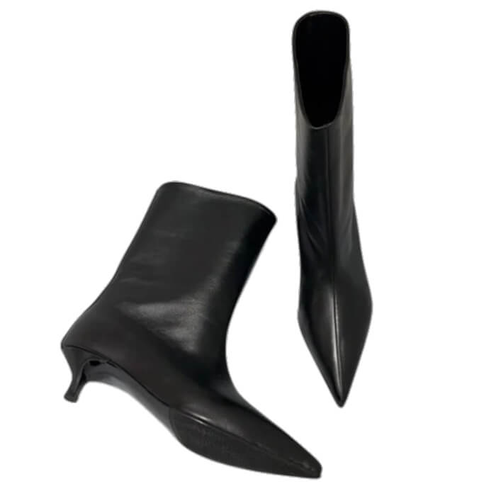 Minimalist Aesthetic Ankle Boots