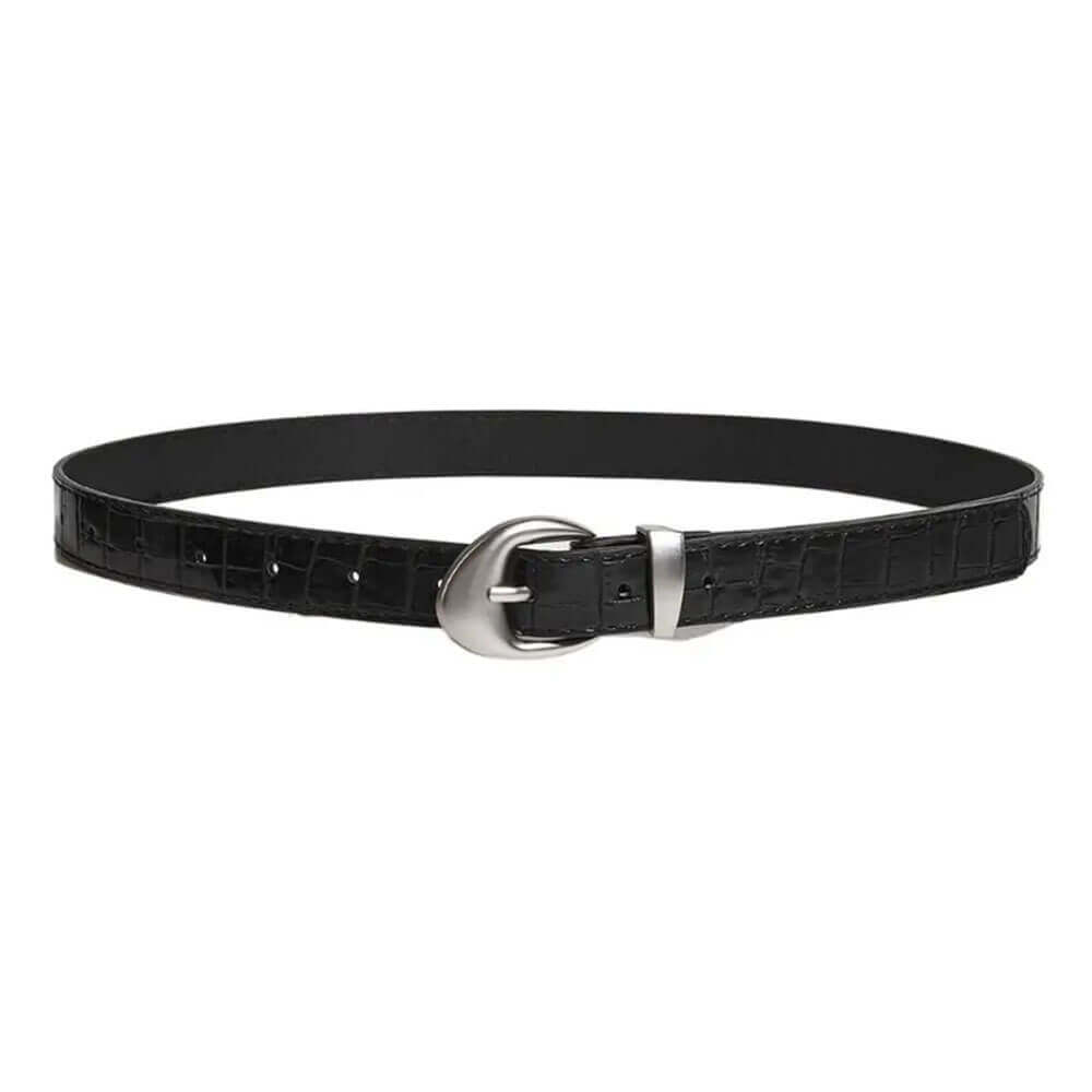 Minimalist Style Croc Pattern Belt