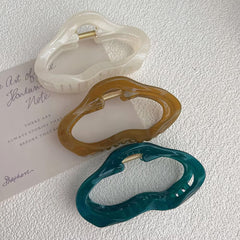 Minimalist Cloud Shaped Hair Claw