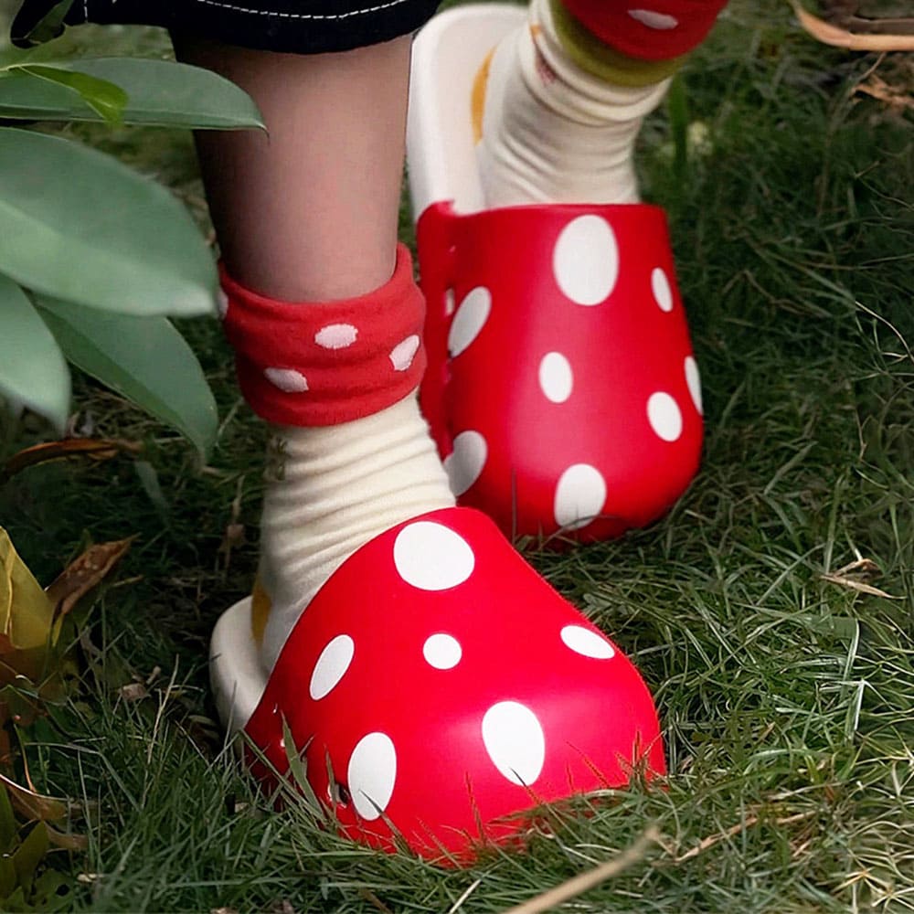 Mushroom Core Slippers