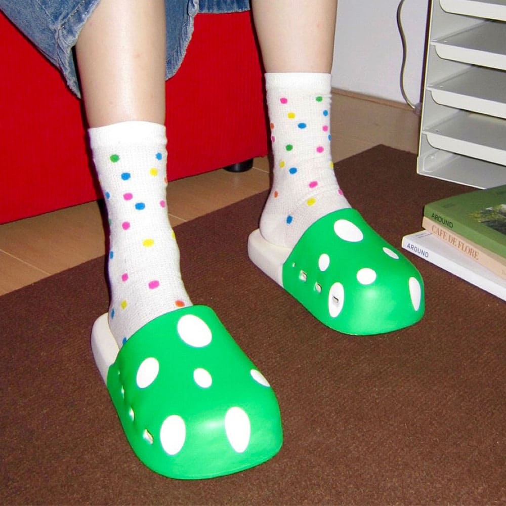 Mushroom Core Slippers