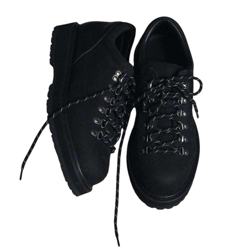 Oxford Rainy Day Lace Up Platform Boots