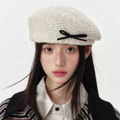 Clouds Over Paris French Beret Hat
