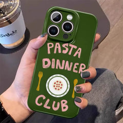 Pasta Dinner Club iPhone Case