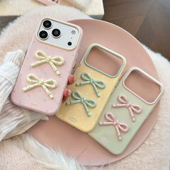 Pastel Bows iPhone Case