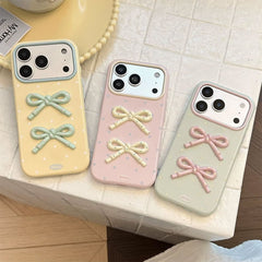 Pastel Bows iPhone Case