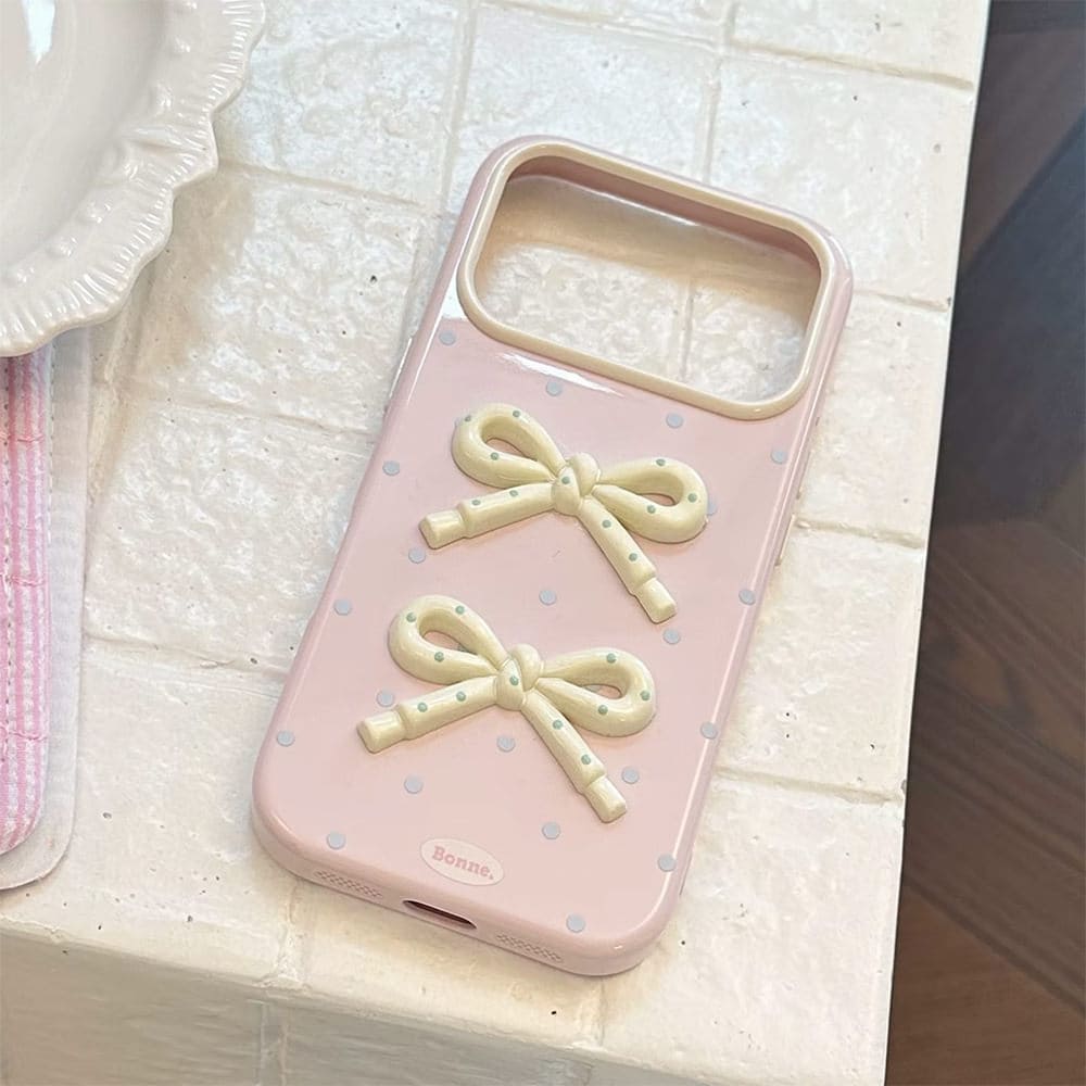 Pastel Bows iPhone Case