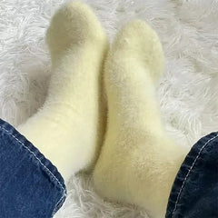 Pastel Fluffy Socks