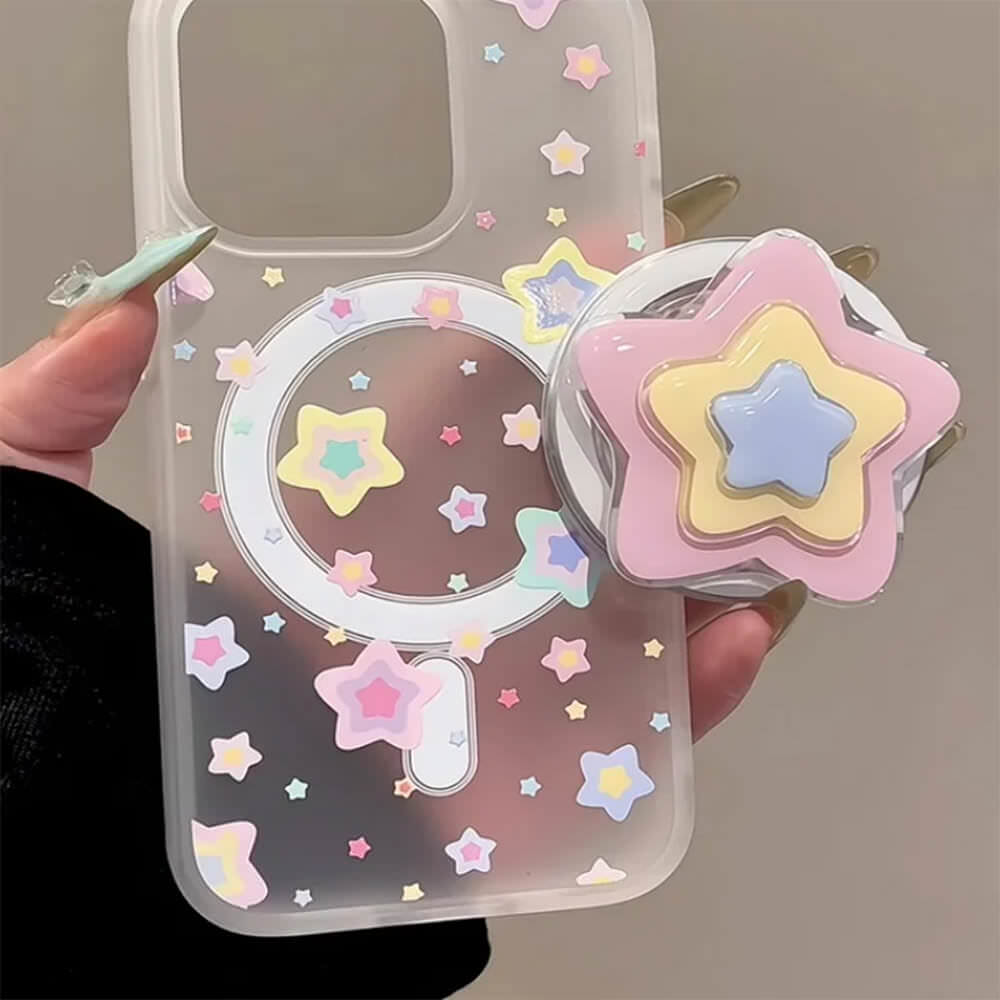 Pastel Star Phone Holder