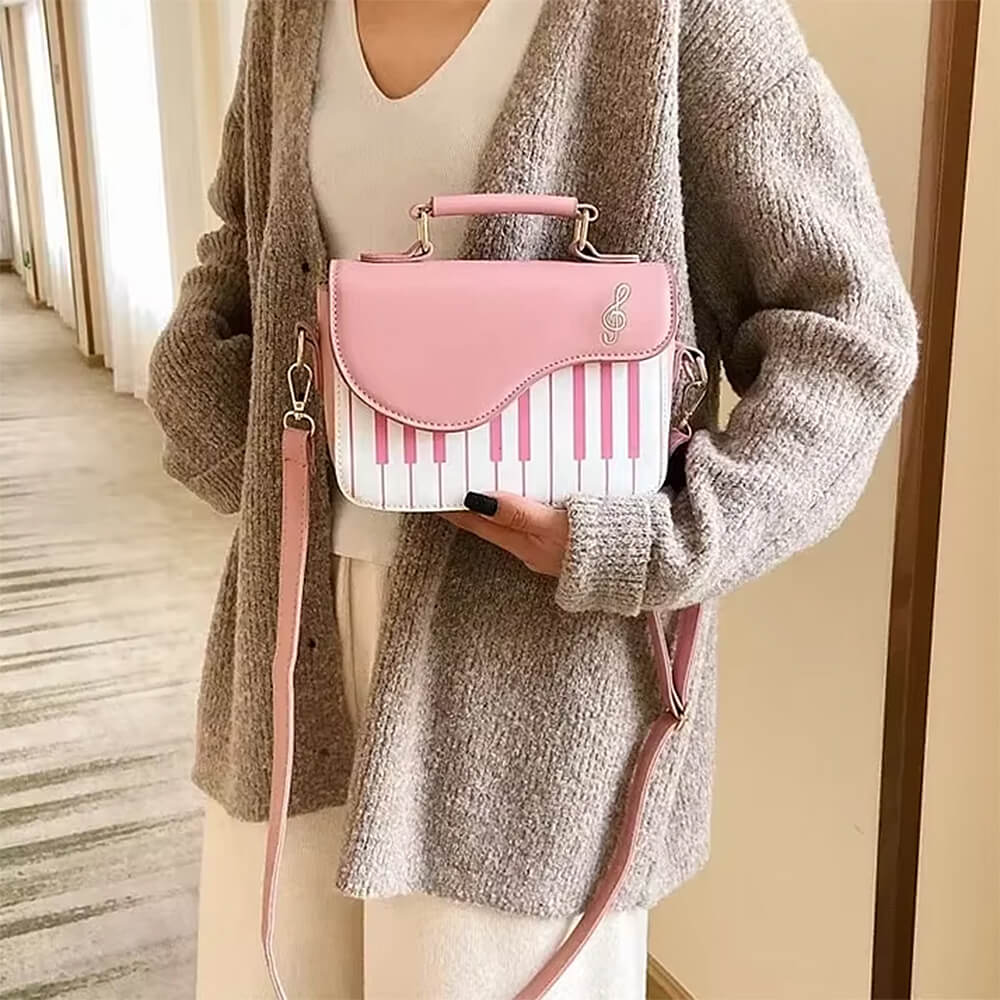Piano Keyboard Shoulder Bag
