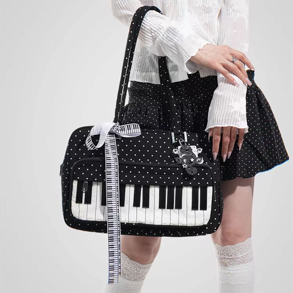 Piano Key Handbag
