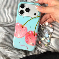 Pink Cherry iPhone Case